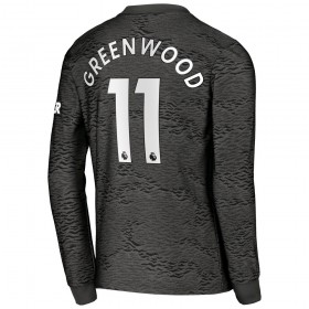Koszulka Manchester United Greenwood 11 Wyjazdowe 2020-2021 - Koszulki Piłkarskie(L/S)